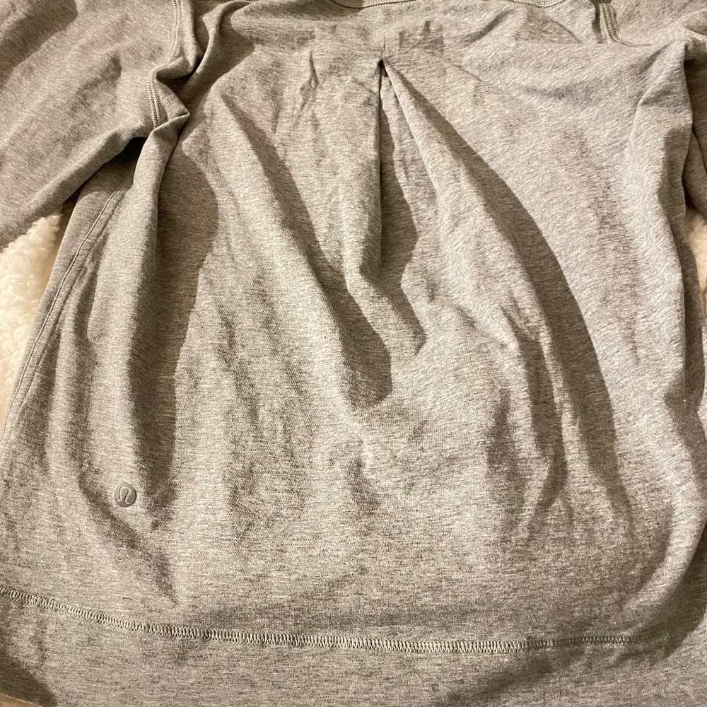 lululemon half - cross back pullover